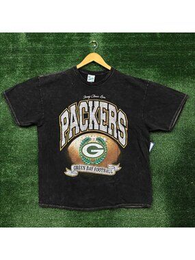 NFL Green Bay Packers Mineral Wash T-Shirt Size 2X